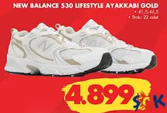 NEW BALANCE 530 LİFESTYLE AYAKKABI GOLD fiyat ve kampanya bilgisi